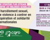 A muticoloured sign with the words  (translated from French):