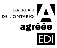 accreditation edi fr logo du barreau de l'ontario